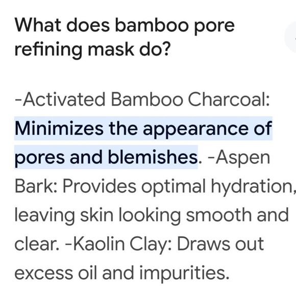 Juice Beauty Bamboo Pore Refining Mask/NWOT/In Box Never Used or Opened - Picture 6 of 6